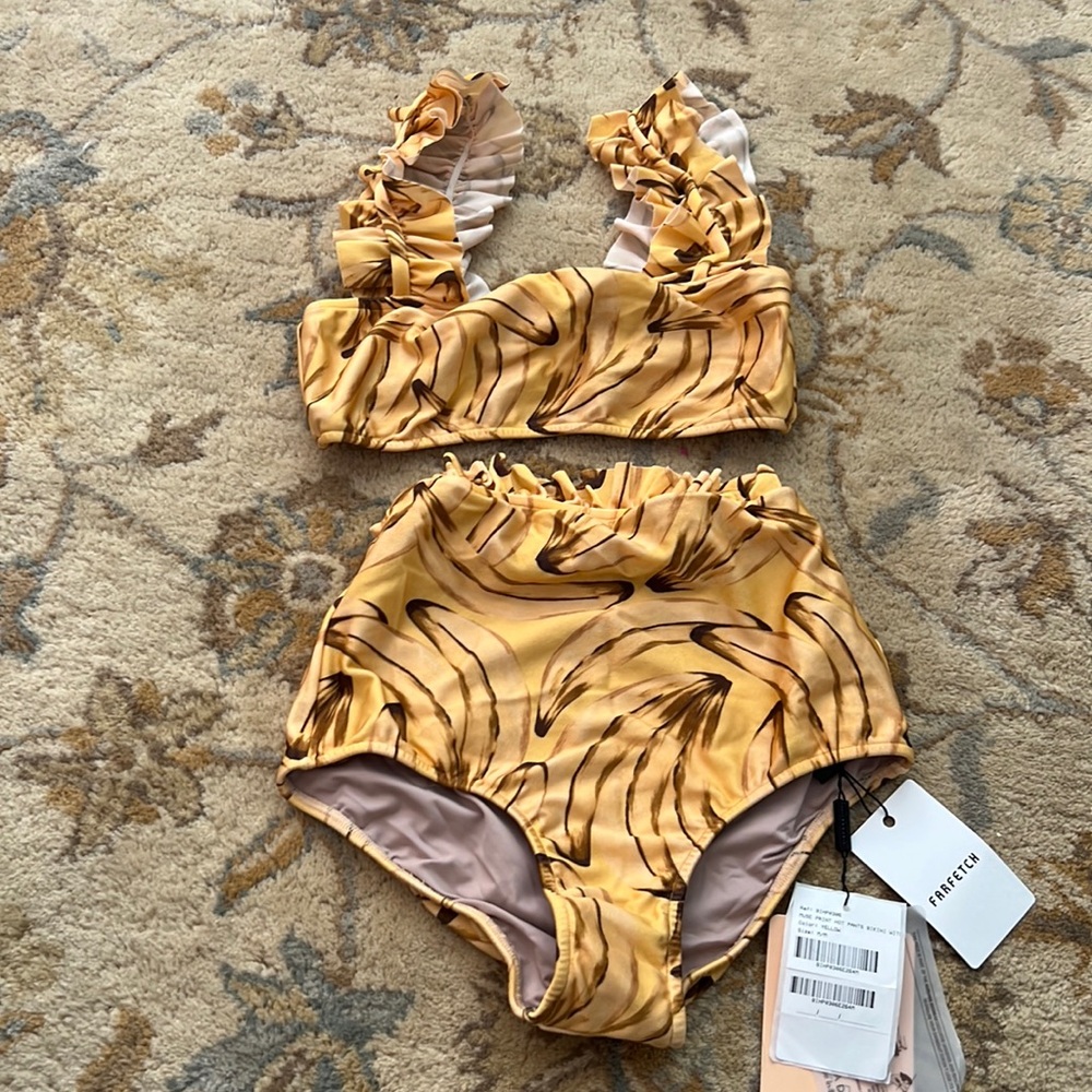 Adriana Degreas banana bikini! NWT! Never worn!